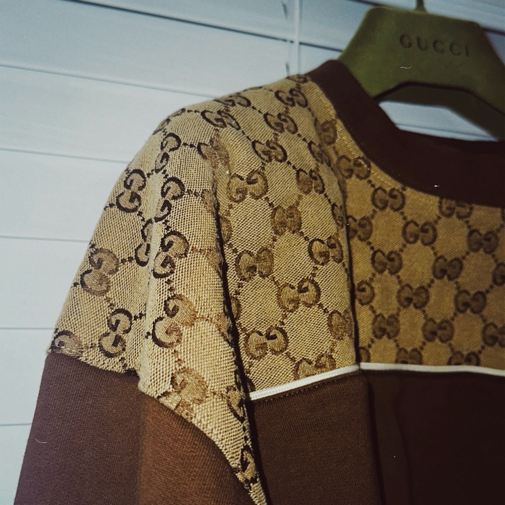 Gucci GG-Canvas Cotton Sweatshirt (M)